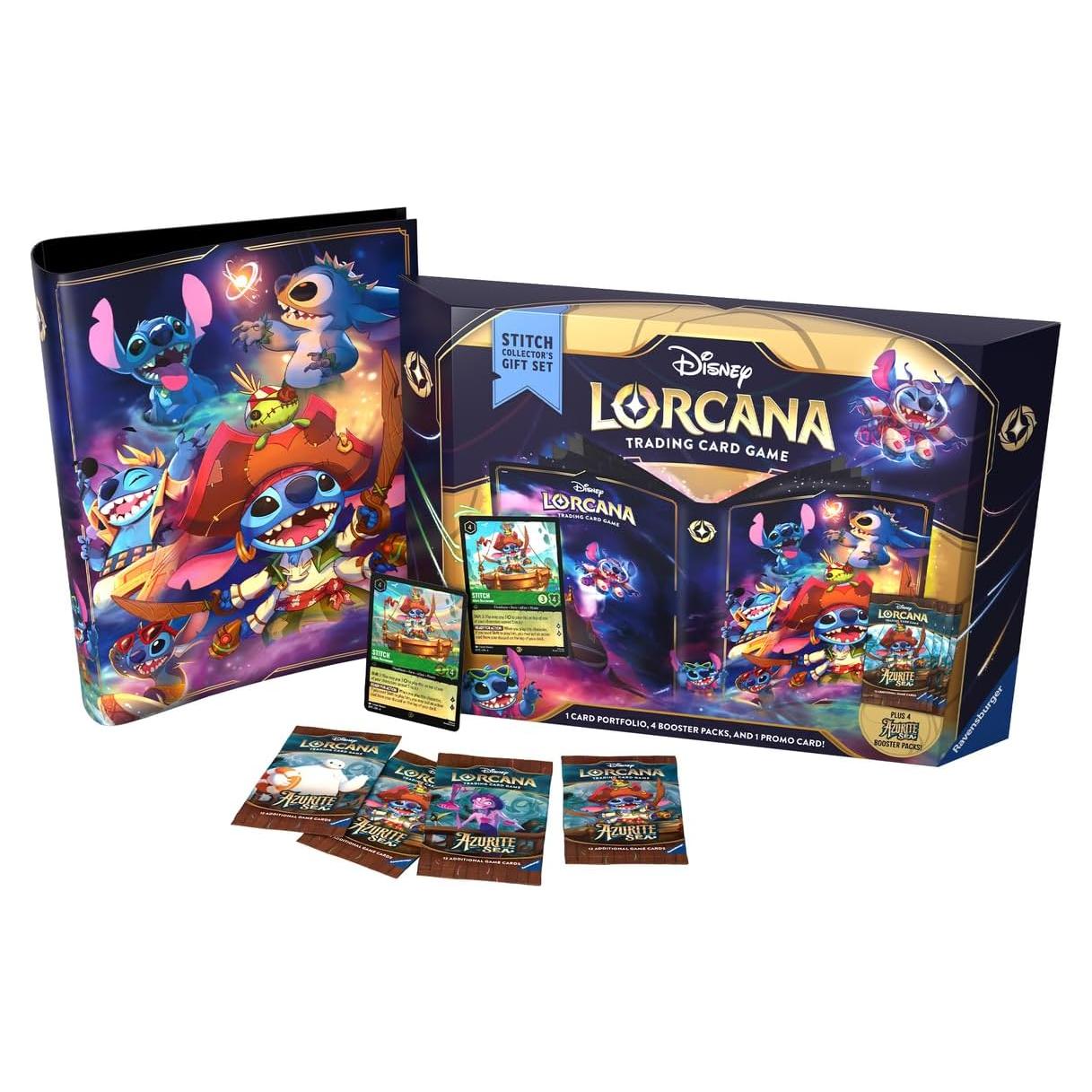 Ravensburger Disney Lorcana Set Coleccionista Azurite Sea
