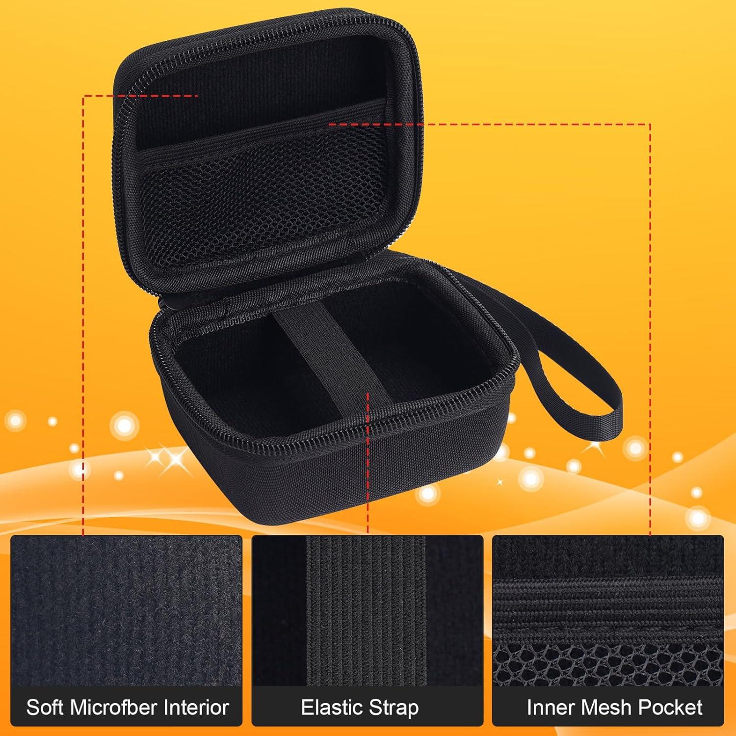 Funda de transporte MGZNMTY para Bitzee Juguete Virtual Negro