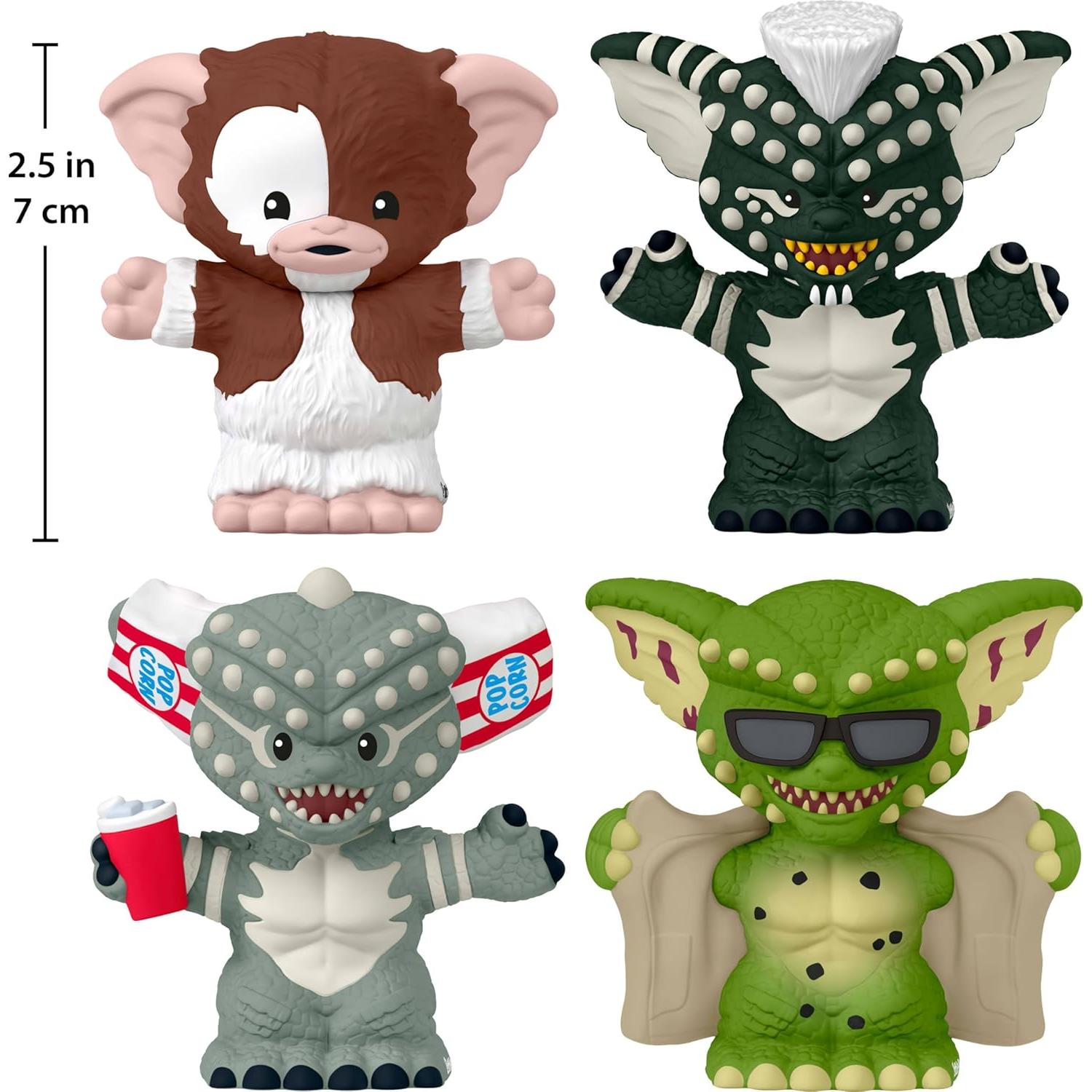 Conjunto Edición Especial Gremlins Little People 4 Figuras