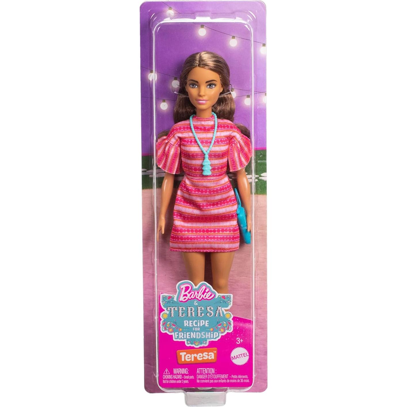 Muñeca Teresa Barbie Receta de Amistad con Accesorios