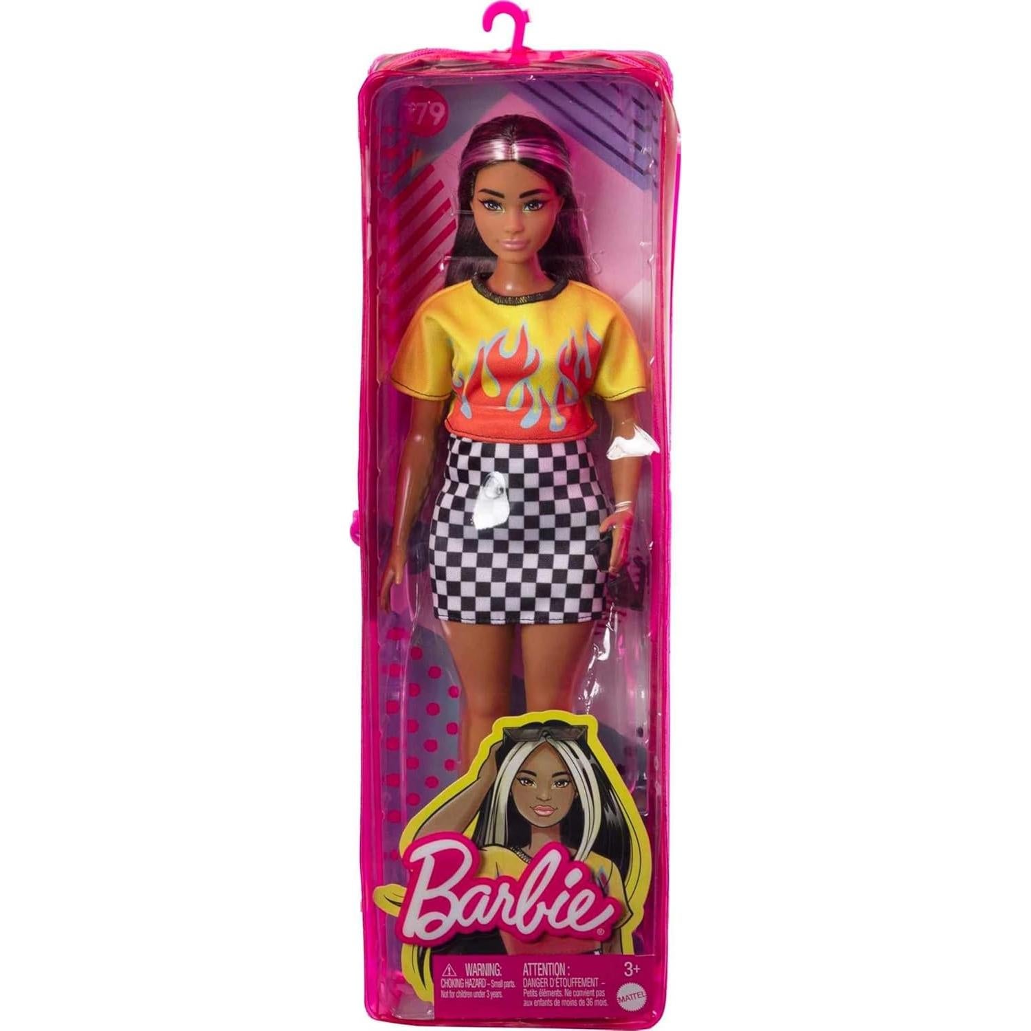 Muñeca Barbie Fashionistas #179 Curvy con accesorios