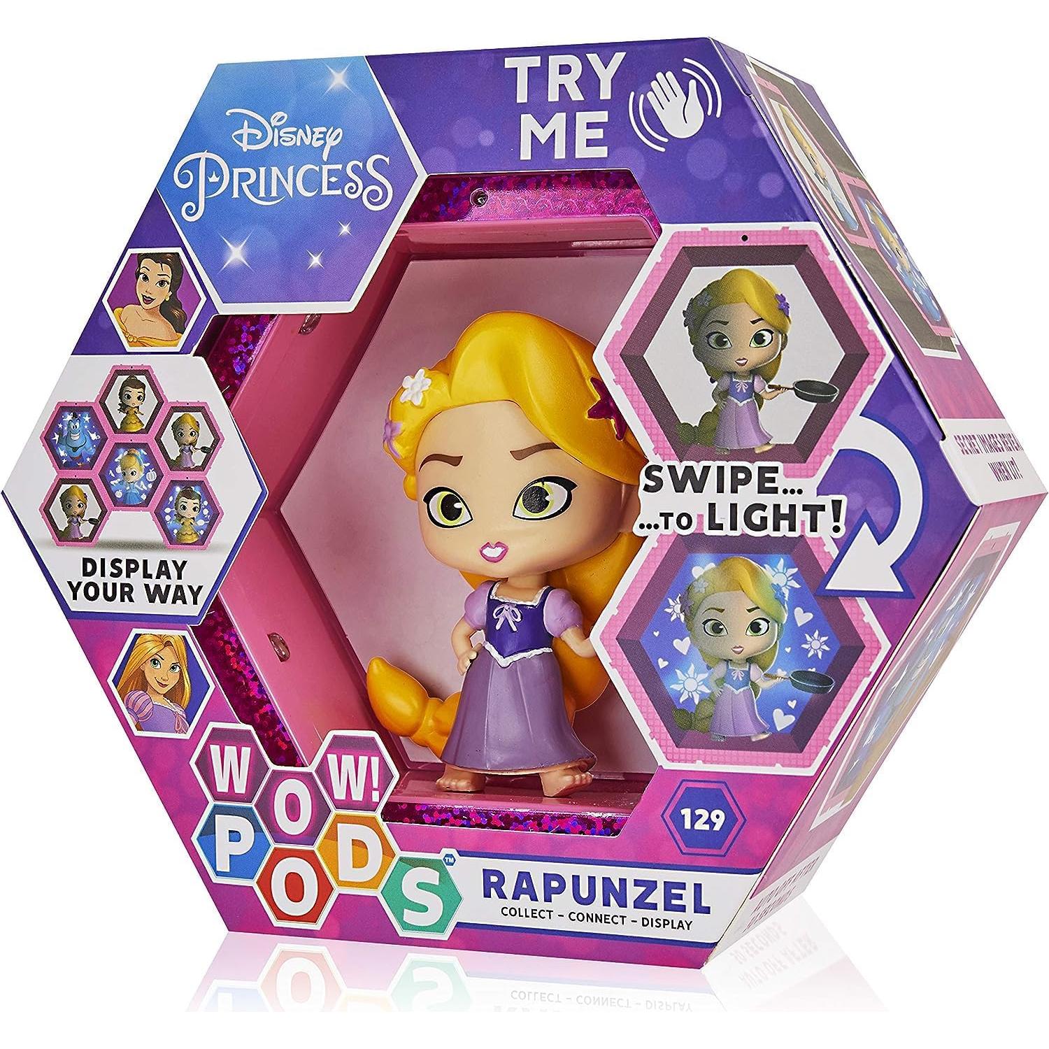 Figura Coleccionable Rapunzel WOW! PODS Iluminada