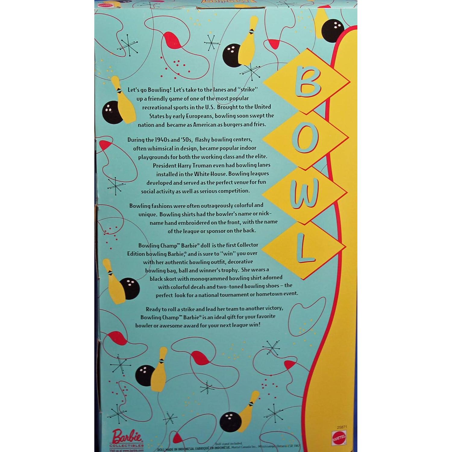 Bowling Champ Collector Edition 12" Doll