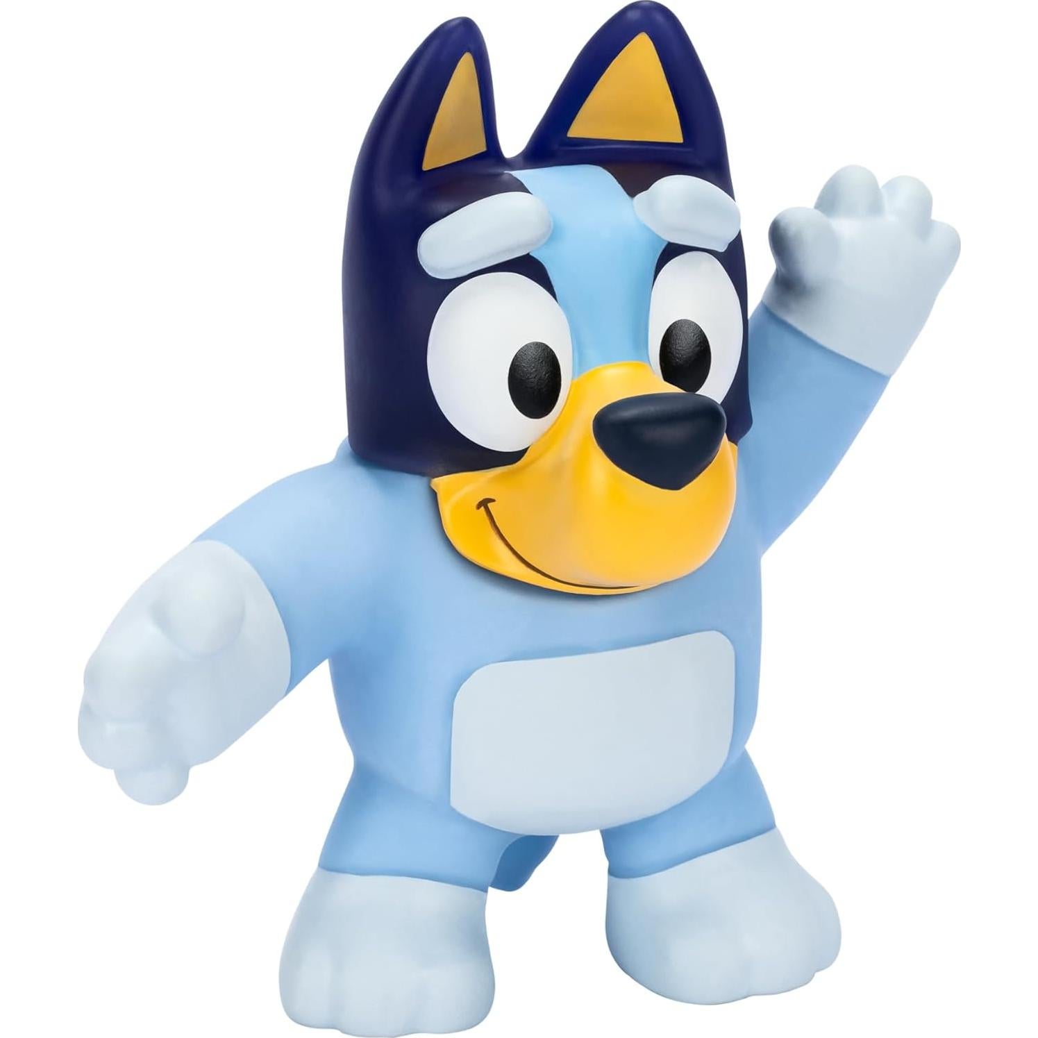 Figura Estirable Bluey de Moose Toys - Suave y Blanda