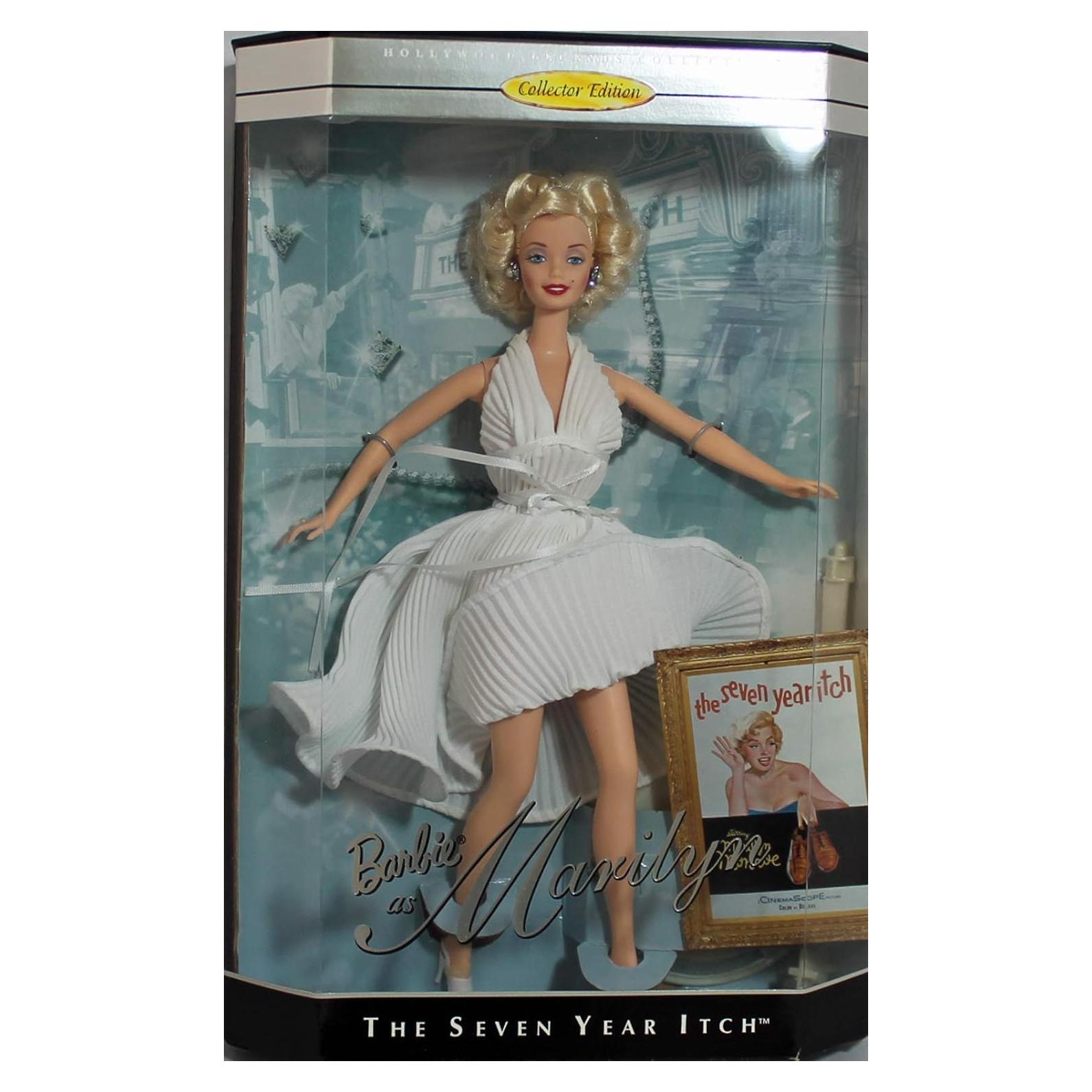Muñeca Barbie Coleccionista Marilyn Monroe 1997 - La Tentación de los Siete Años