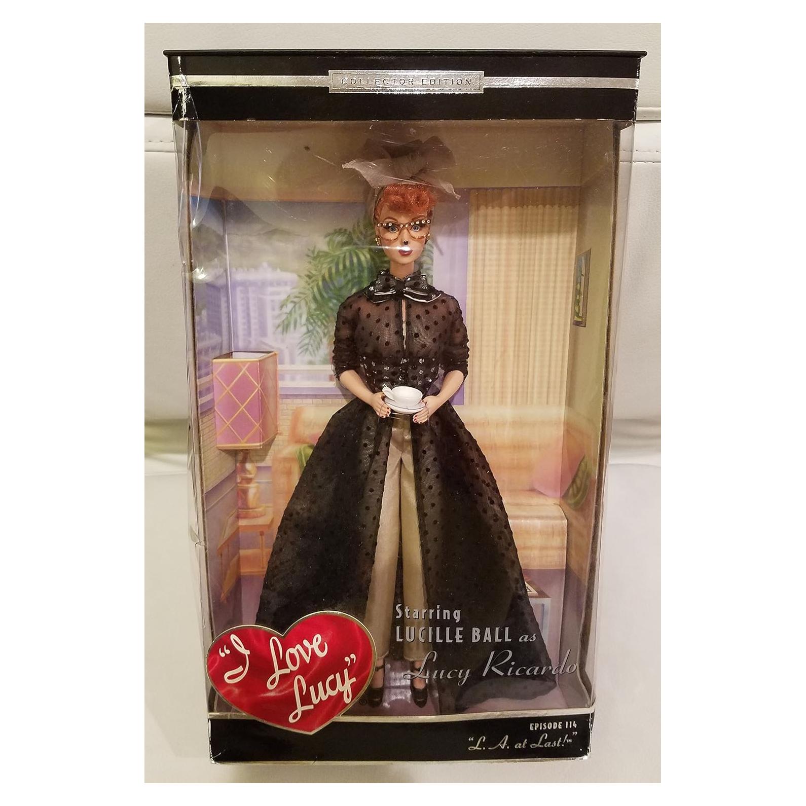 Muñeca Barbie I Love Lucy Episodio 114 L.A. por Fin Mattel