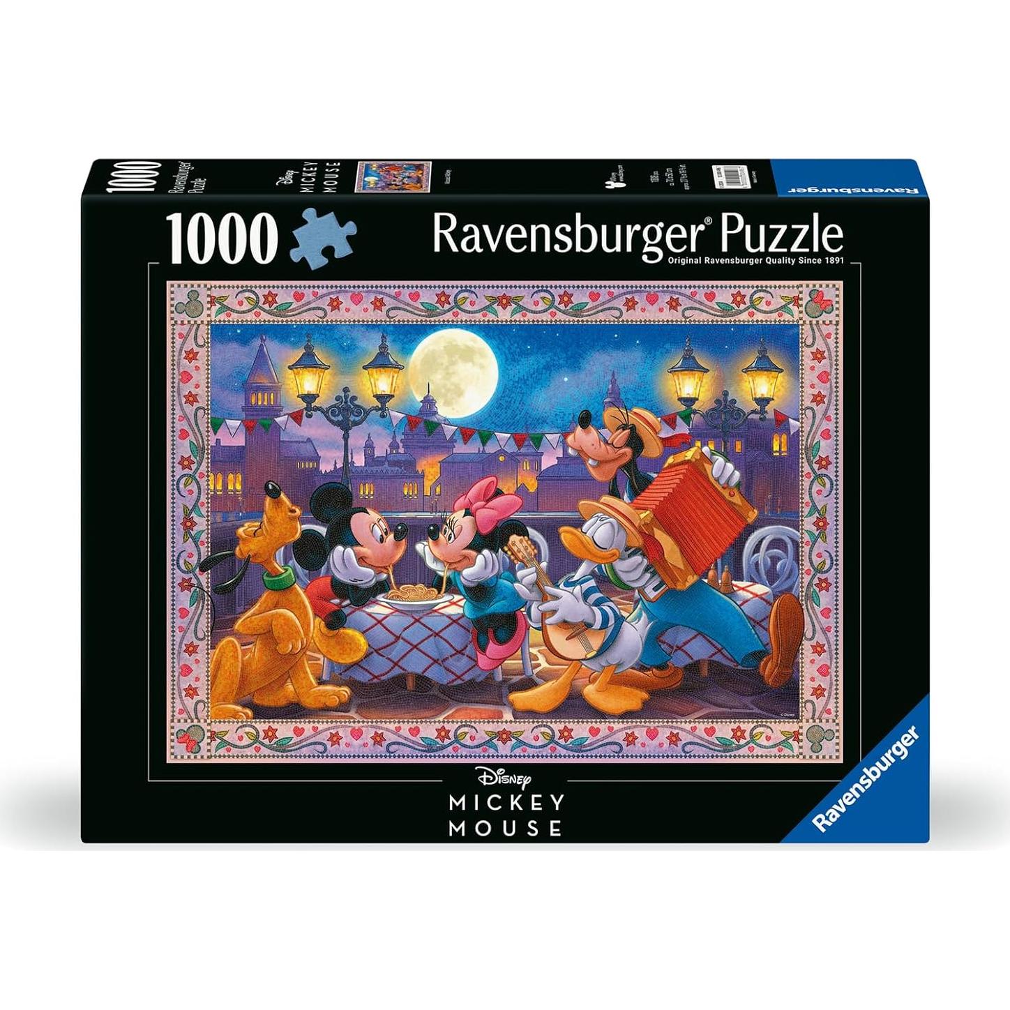 Rompecabezas Ravensburger Mosaico Mickey 1000 Piezas