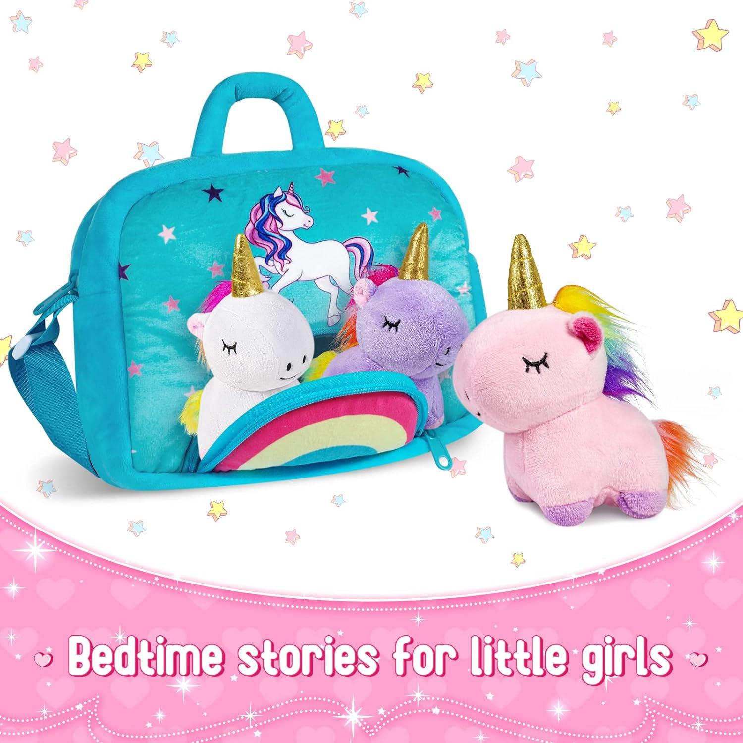 Set de Peluches Unicornio KMUYSL - 5 Piezas Suaves