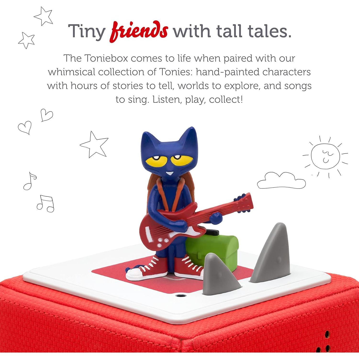 Figura de Audio Tonies Pete el Gato ¡Rock On! 10 historias