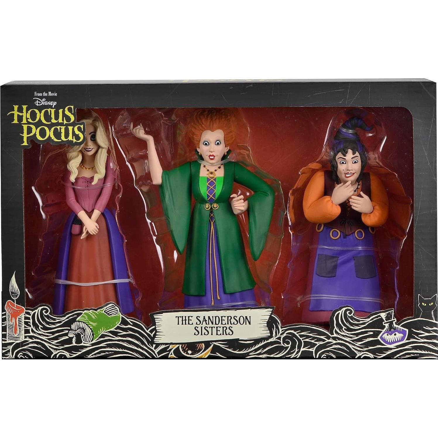 Figura de Acción NECA Hocus Pocus Hermanas Sanderson 15 cm