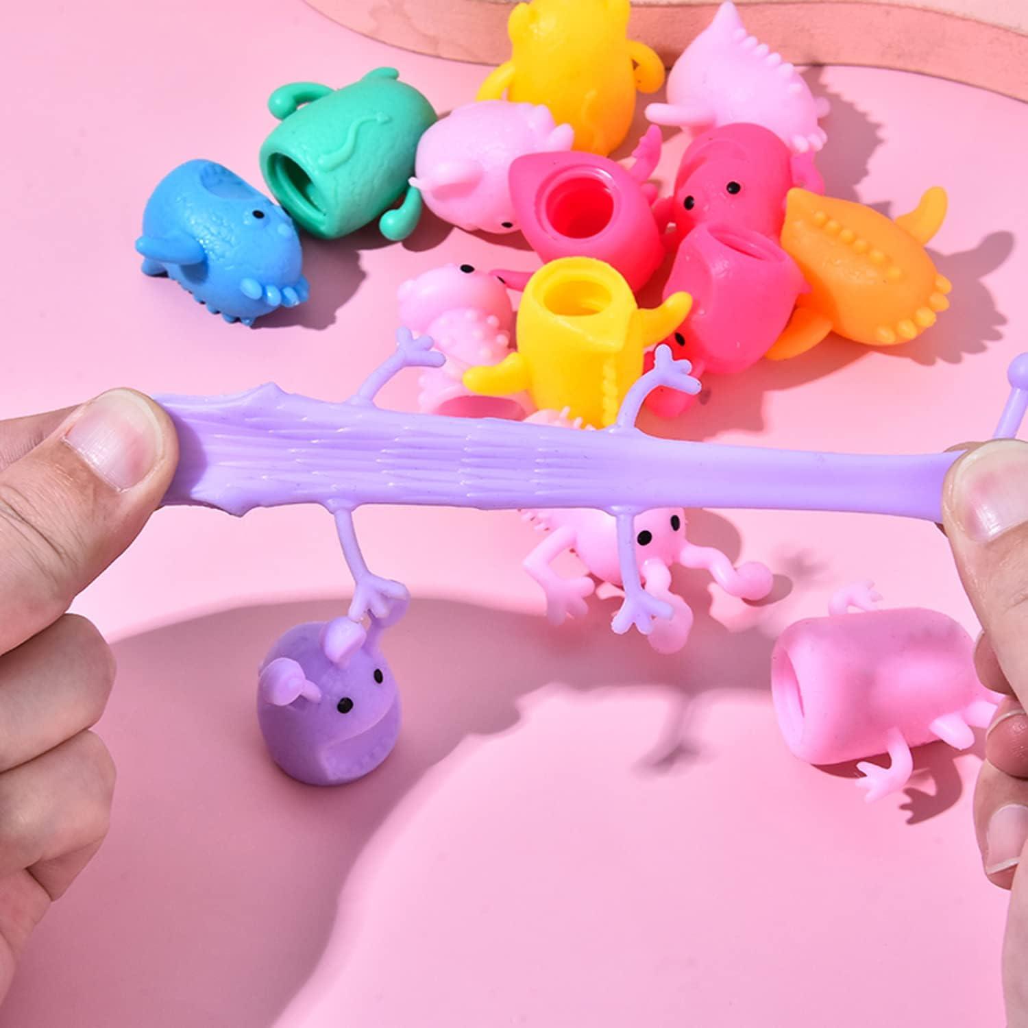 20 Piezas Títeres de Dedo de Monstruo Qiuttnqn Suaves