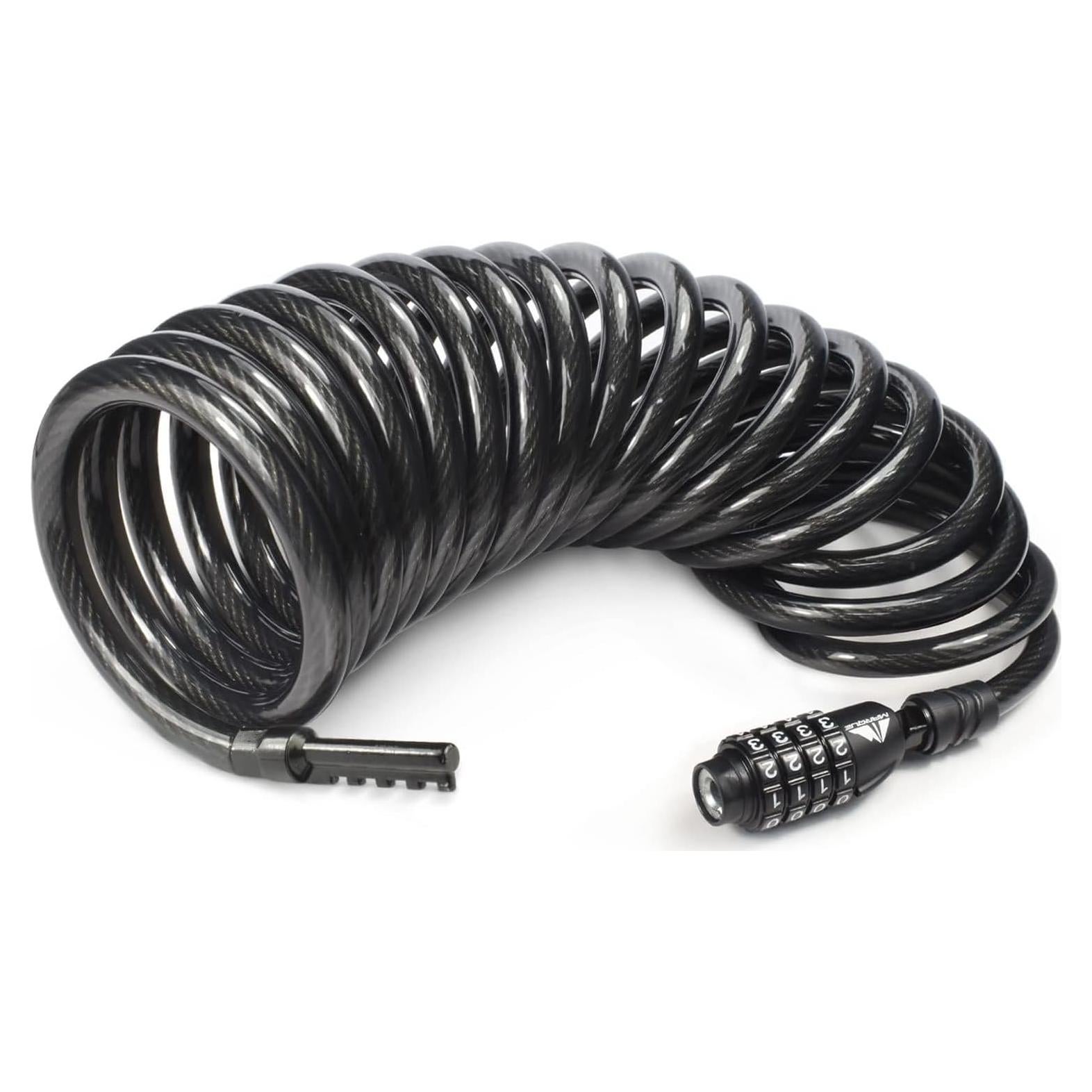 Candado de Cable MARQUE 4.57 m Combinación Reajustable