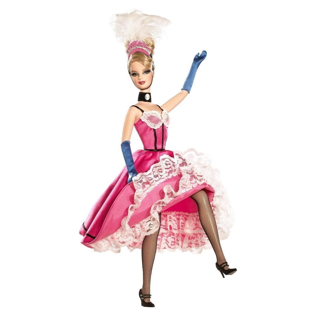 Muñeca Barbie Colección Francia Mattel Baila Can-Can