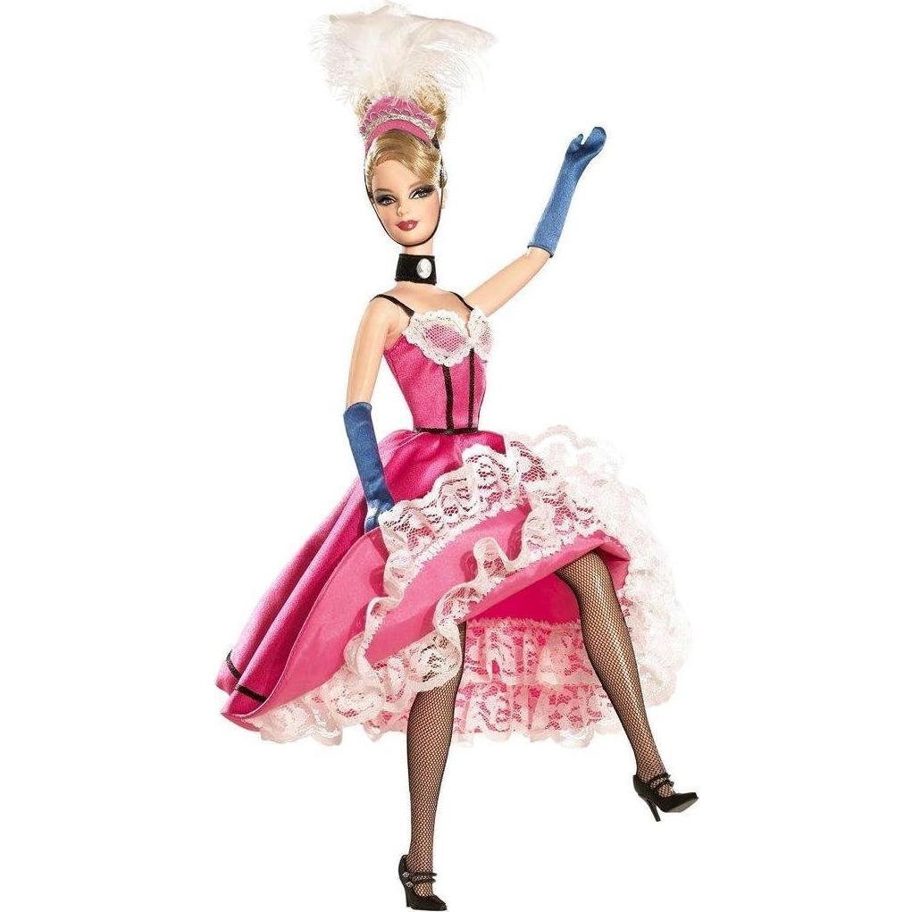Muñeca Barbie Colección Francia Mattel Baila Can-Can