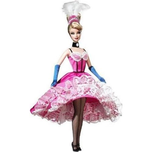 Muñeca Barbie Colección Francia Mattel Baila Can-Can