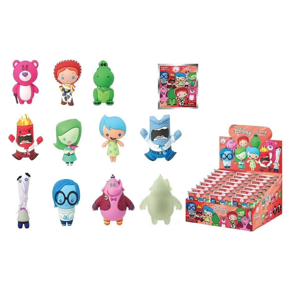 Llaveros Coleccionables Disney Monogram Sorpresa Multicolor