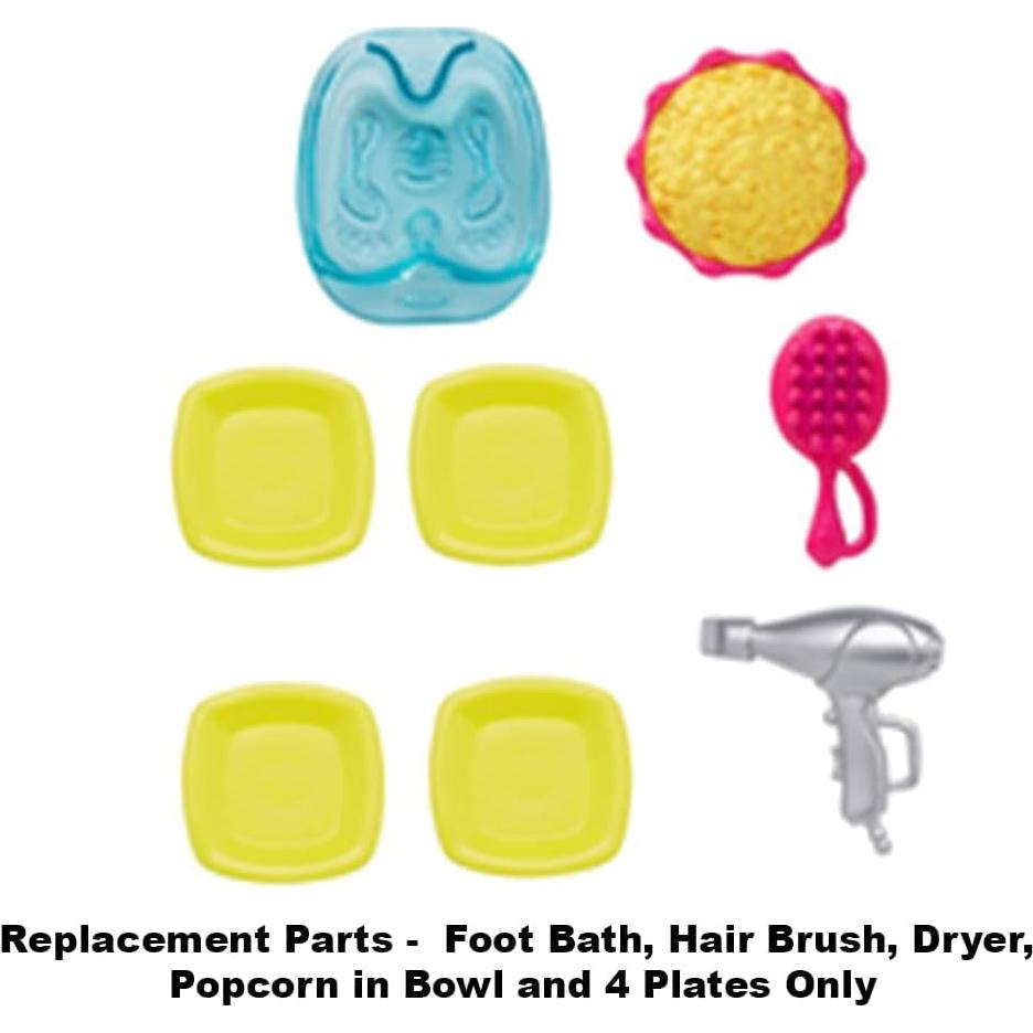 Baño de pies Barbie Mattel FXG57 + Accesorios de juego