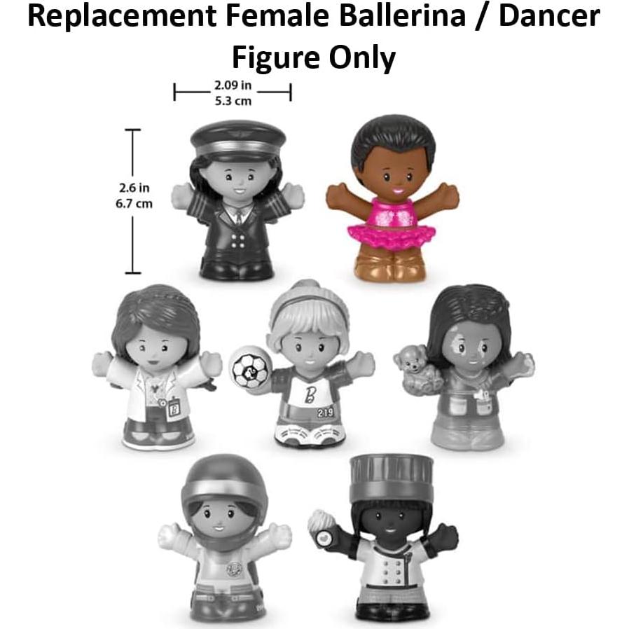 Figura de Bailarina de Reemplazo Fisher-Price Little People