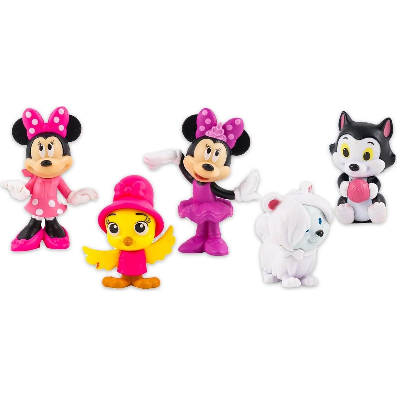 Adornos de Pastel Minnie Mouse Crenstone - 5 Figuras y Más