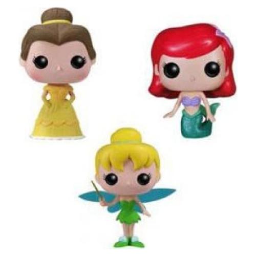 Lata Funko Disney Princesas 3 Piezas Coleccionable