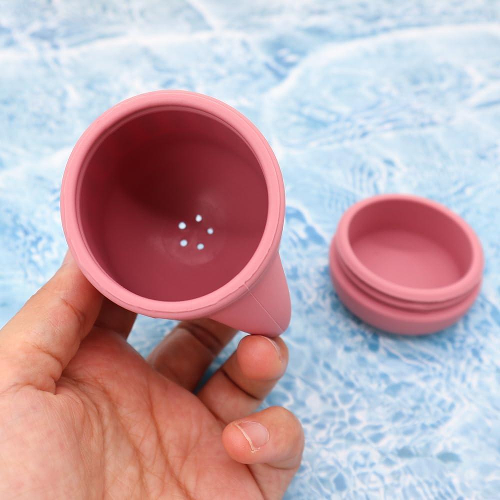 Juguetes de Baño PandaEar Silicona Multicolor 0-3 Años