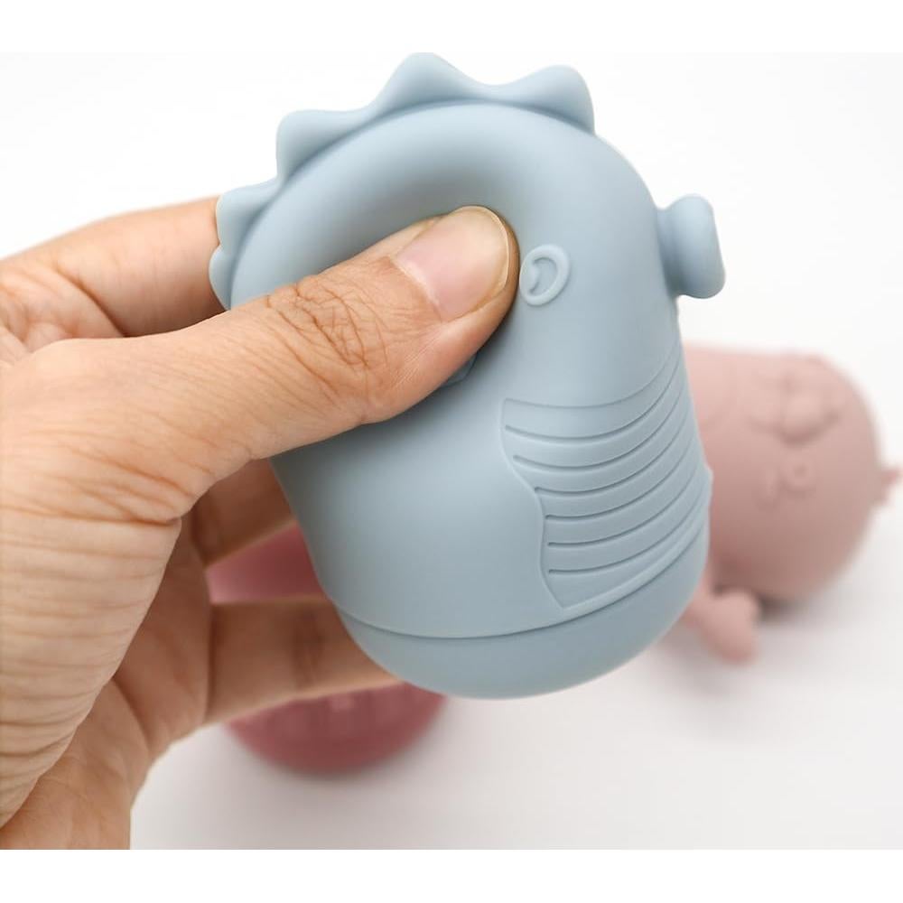 Juguetes de Baño PandaEar Silicona Multicolor 0-3 Años