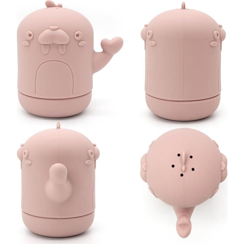 Juguetes de Baño PandaEar Silicona Multicolor 0-3 Años