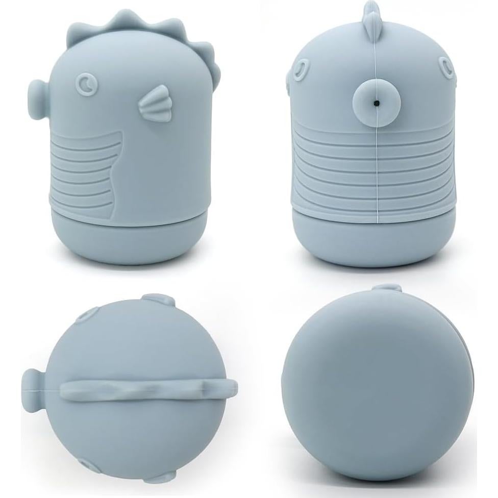 Juguetes de Baño PandaEar Silicona Multicolor 0-3 Años