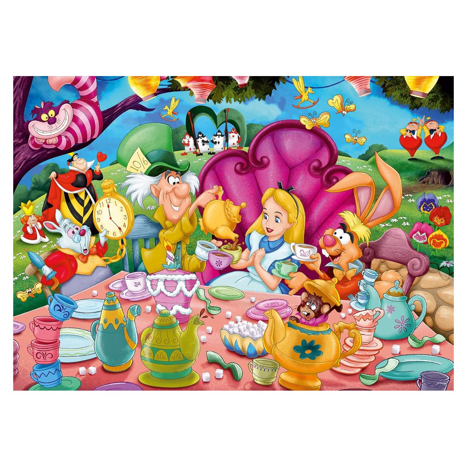 Rompecabezas Ravensburger Alicia en el País de las Maravillas 1000 Pzas