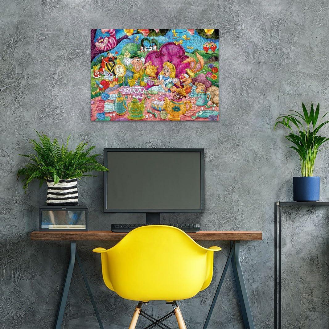 Rompecabezas Ravensburger Alicia en el País de las Maravillas 1000 Pzas