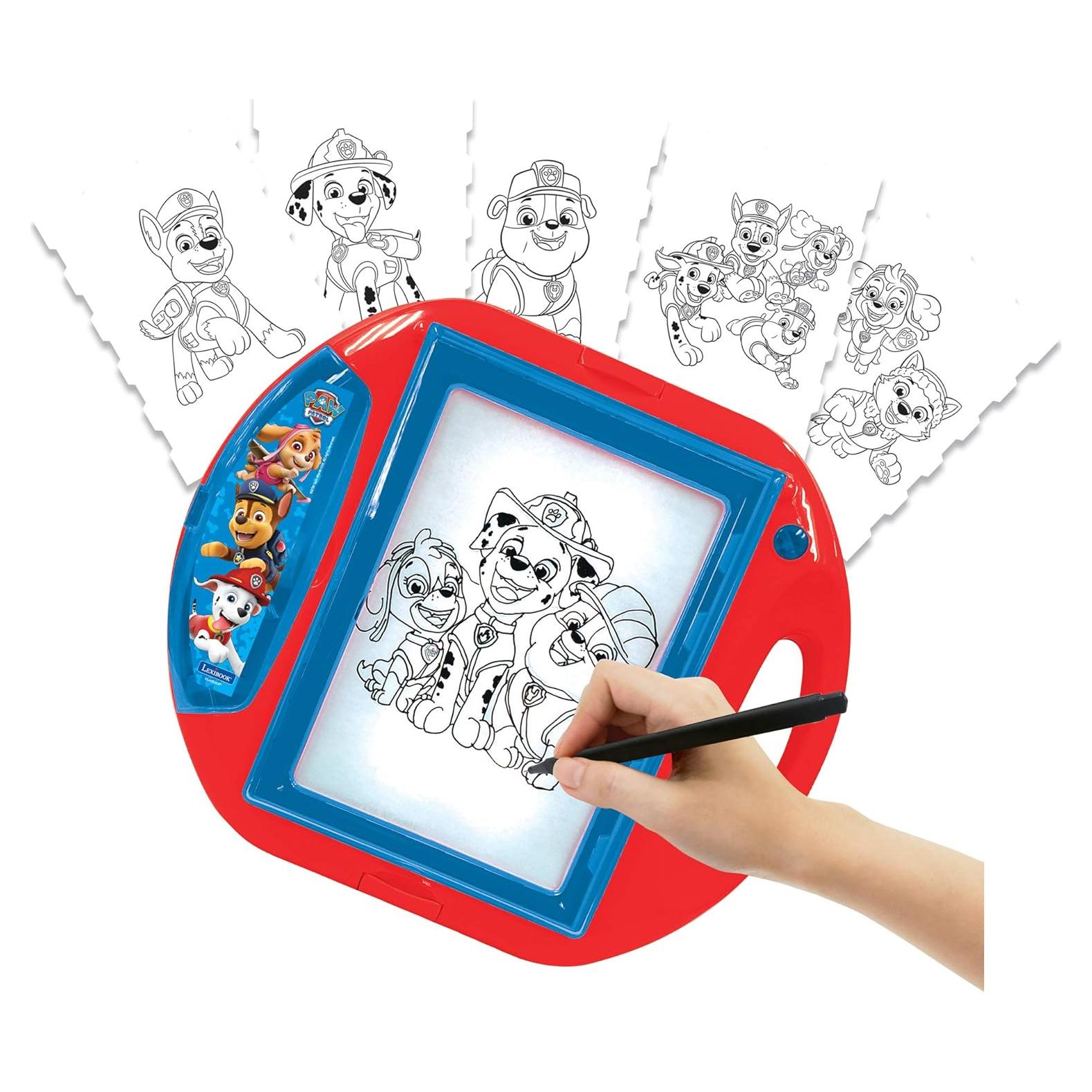 Proyector de Dibujo Lexibook Patrulla Canina 10 Plantillas