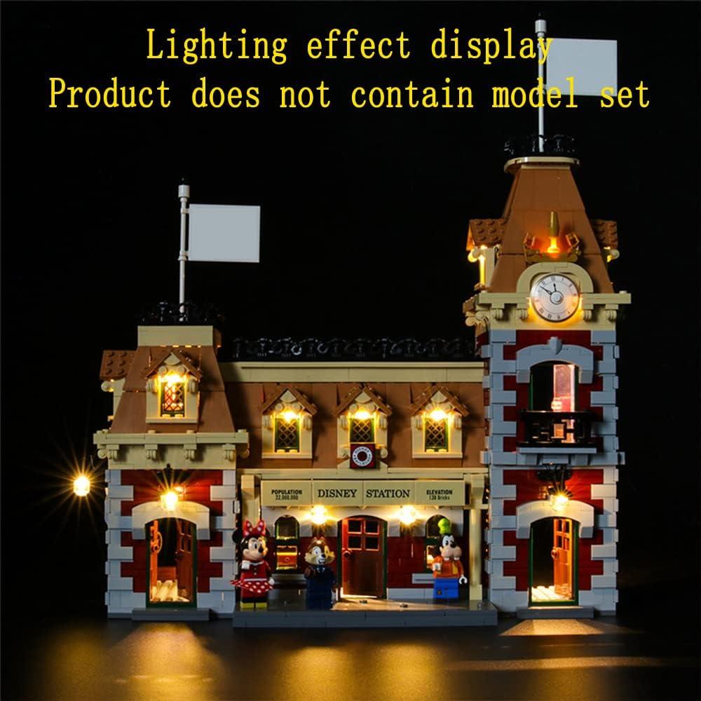 Kit de Luz LED GEAMENT para Tren y Estación Disney Lego