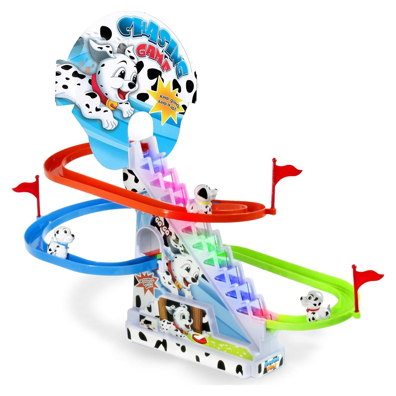 Juego de Deslizamiento Dálmata Haktoys con Música y Pista