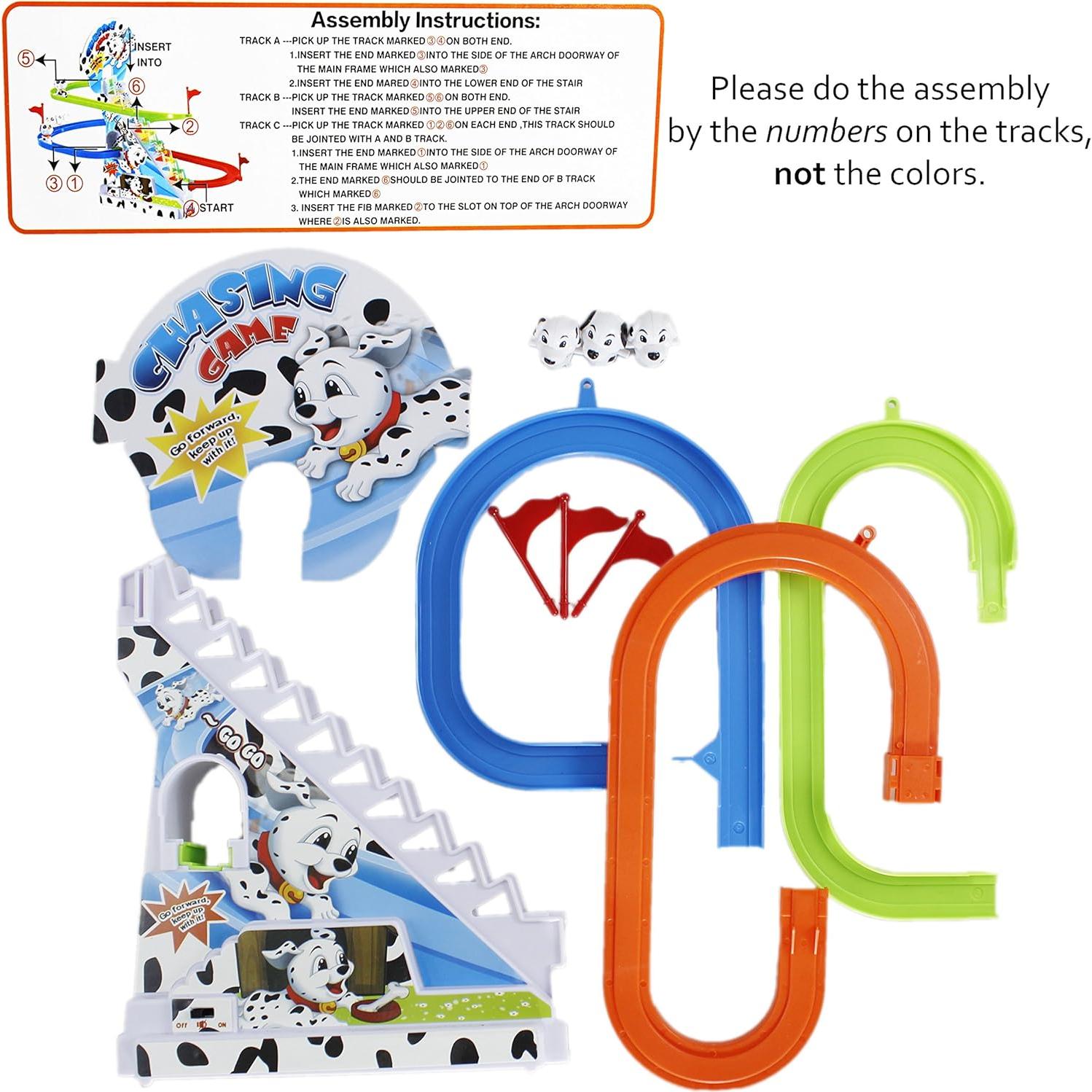 Juego de Deslizamiento Dálmata Haktoys con Música y Pista