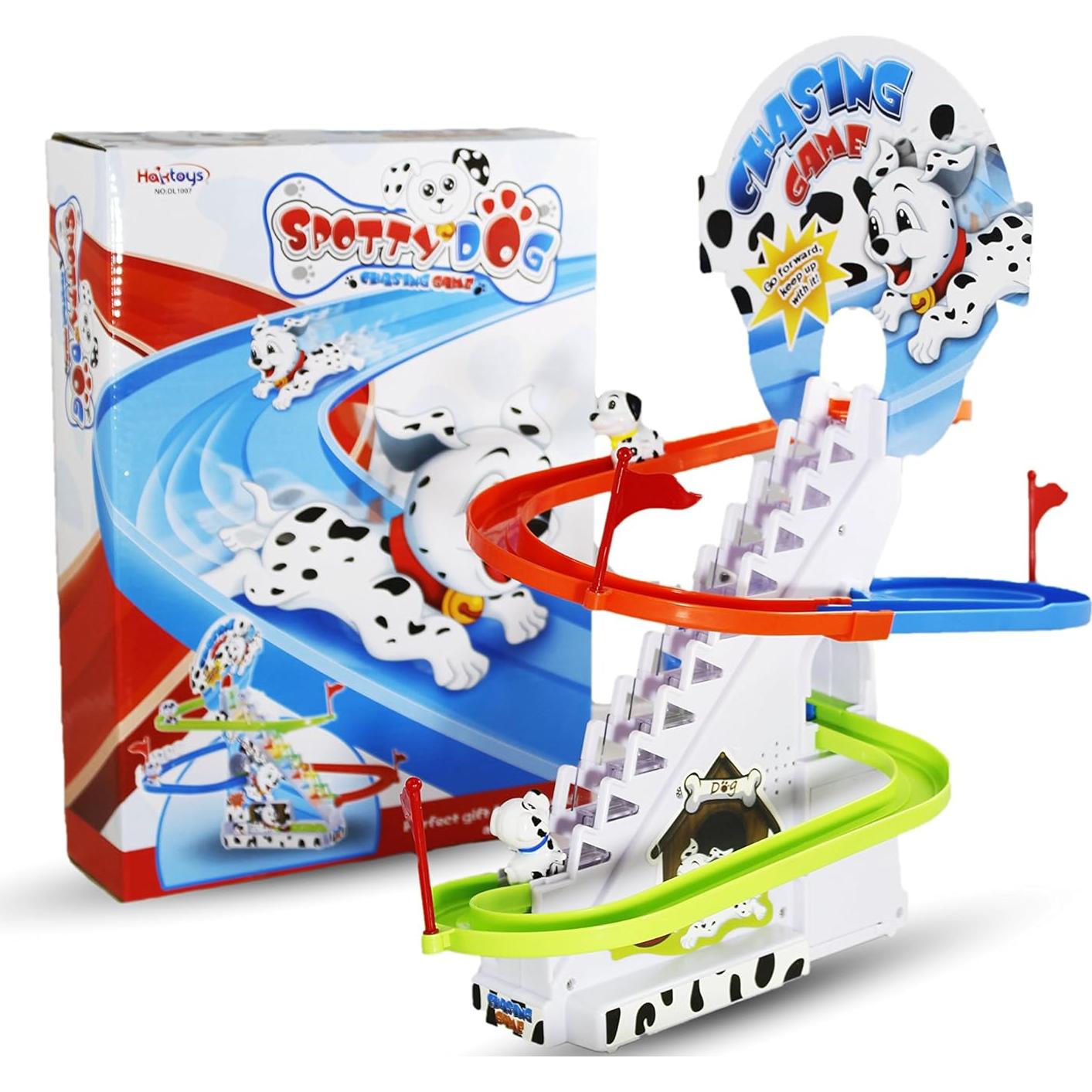 Juego de Deslizamiento Dálmata Haktoys con Música y Pista