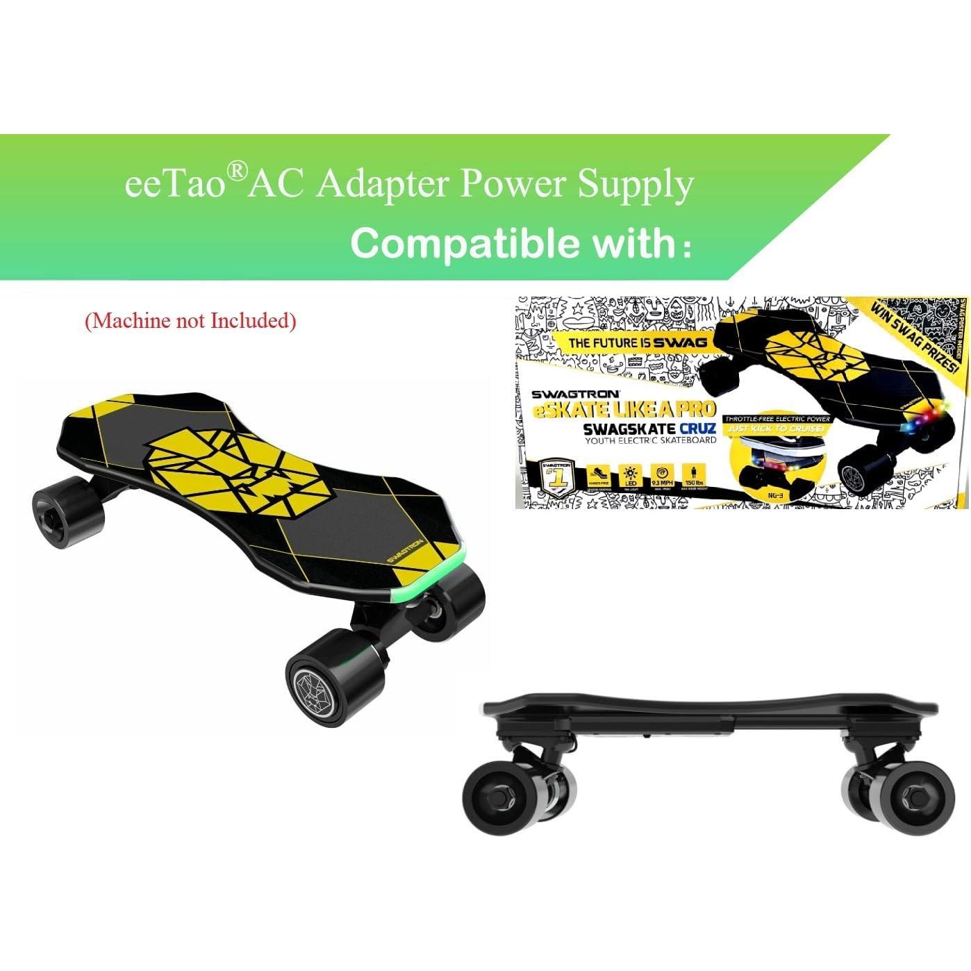 Cargador Adaptador AC/DC 16.8V eeTao para Swagtron NG-3