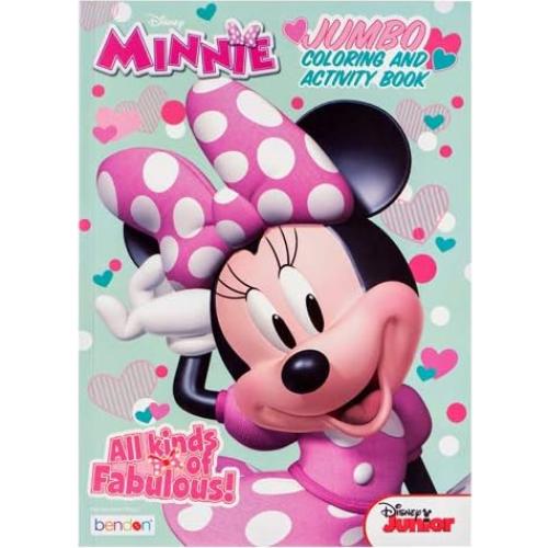 Libro de Colorear Minnie Mouse Disney 80 Páginas Creativo