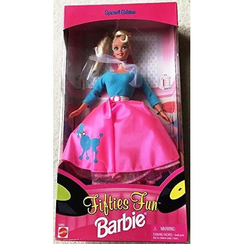 Muñeca Barbie Diversión Años 50 Mattel 32.5x16.8cm