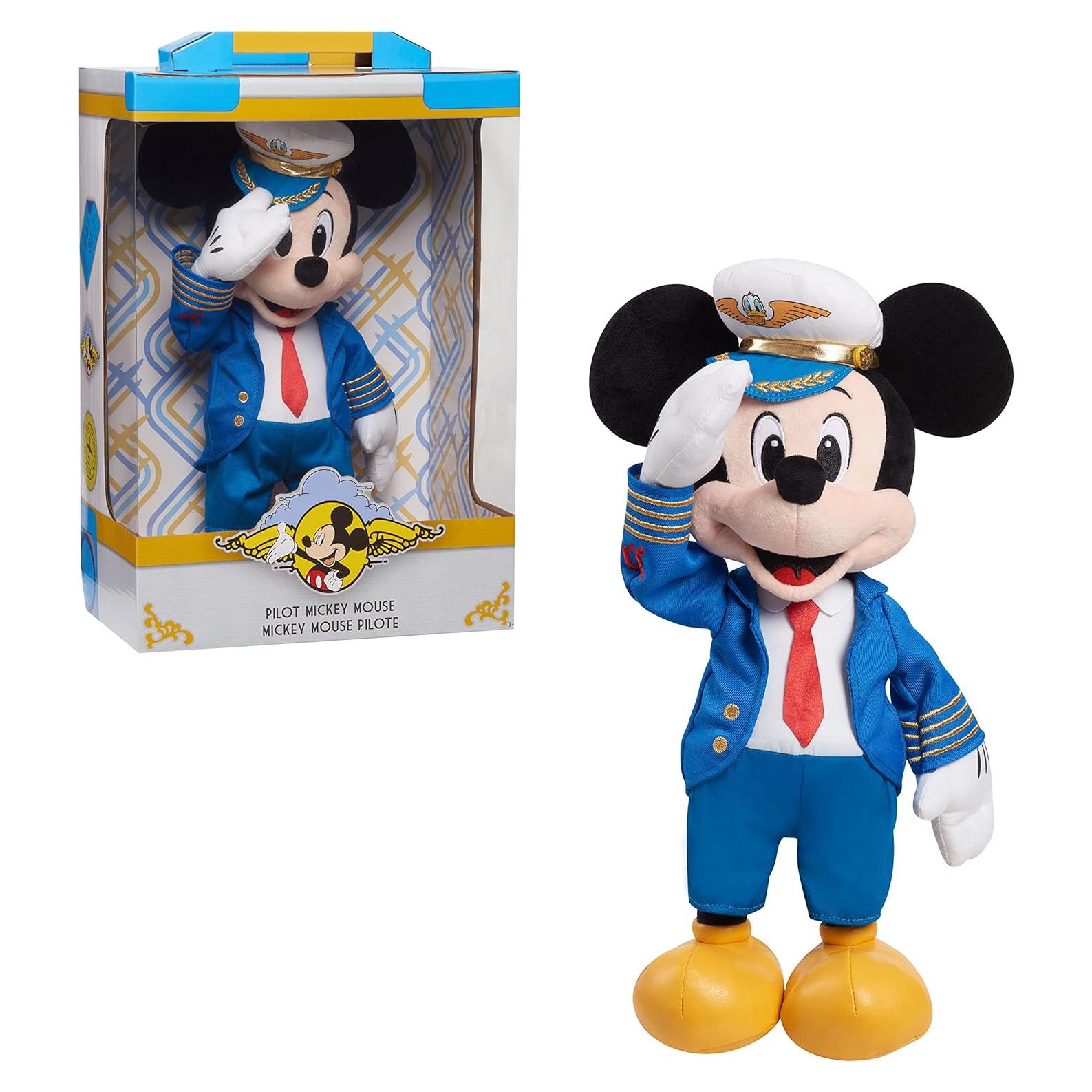 Peluche Mickey Mouse Piloto Just Play 38 cm para niños