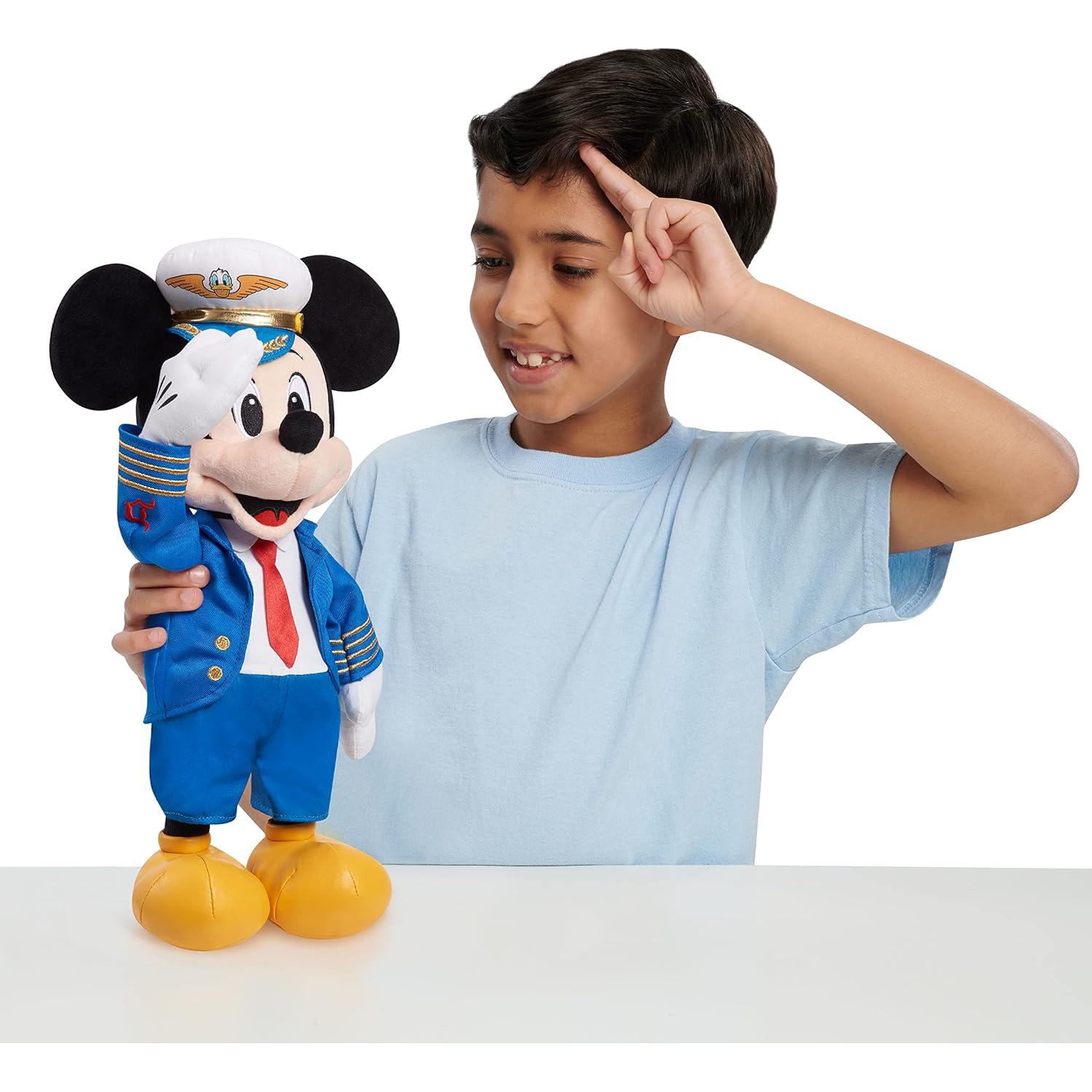 Peluche Mickey Mouse Piloto Just Play 38 cm para niños