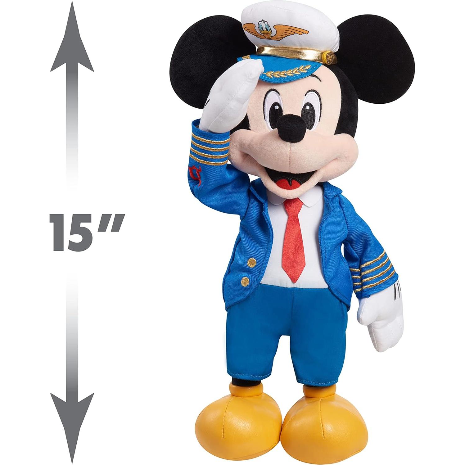 Peluche Mickey Mouse Piloto Just Play 38 cm para niños