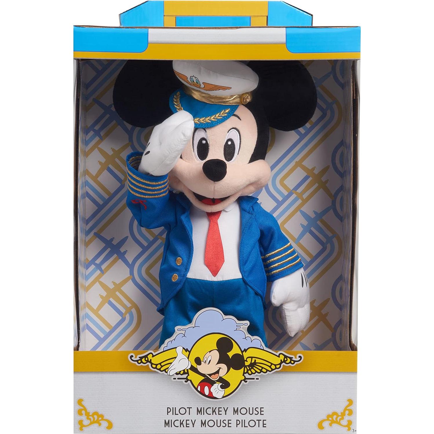 Peluche Mickey Mouse Piloto Just Play 38 cm para niños