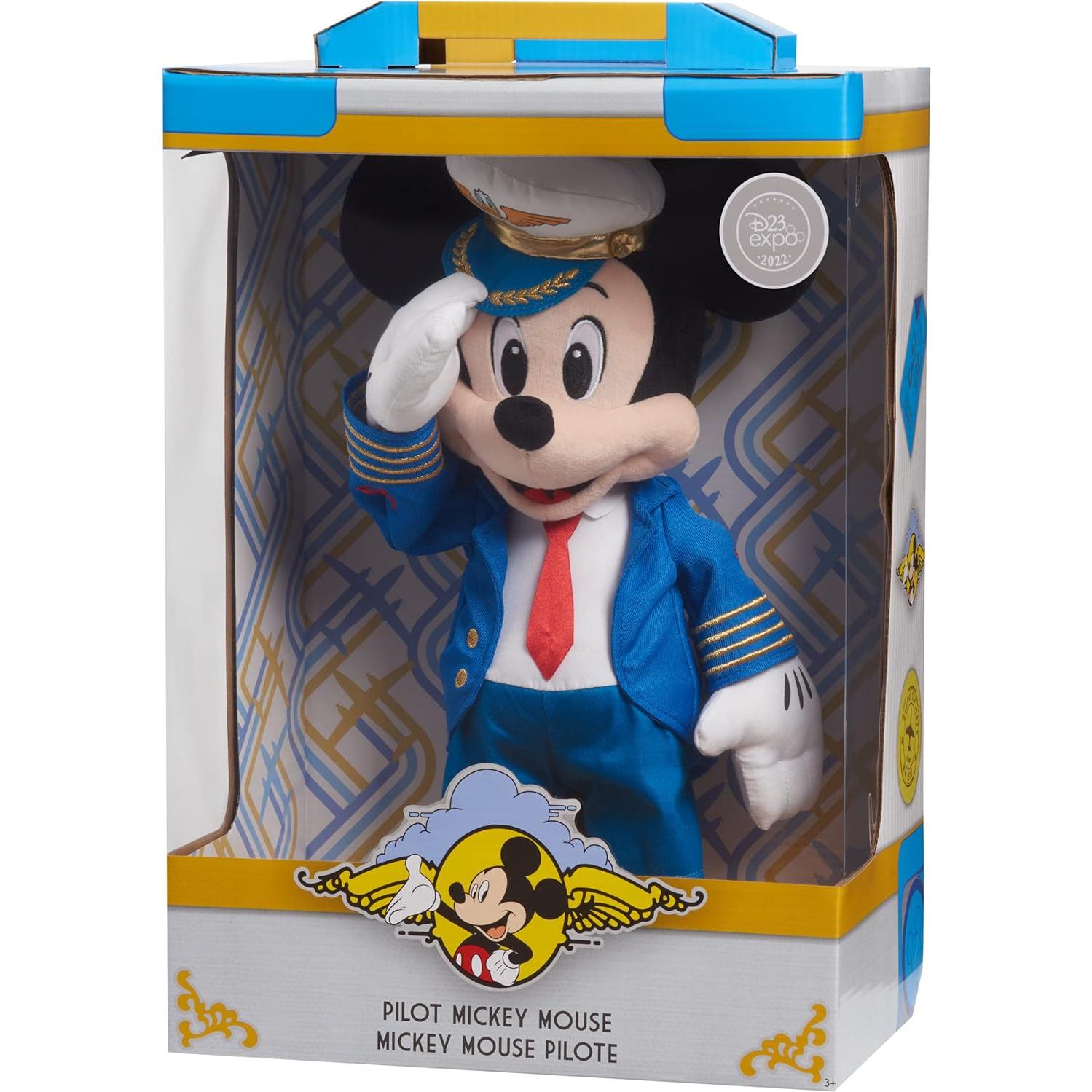 Peluche Mickey Mouse Piloto Just Play 38 cm para niños