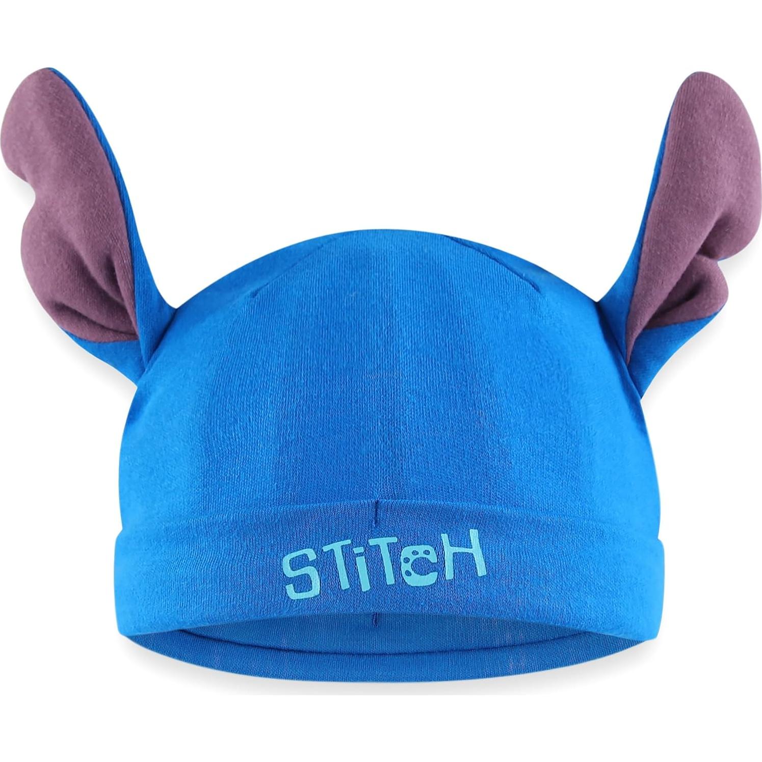 Disney Lilo and Stitch Baby Boys Bodysuit and Cap for Newborn and Infant