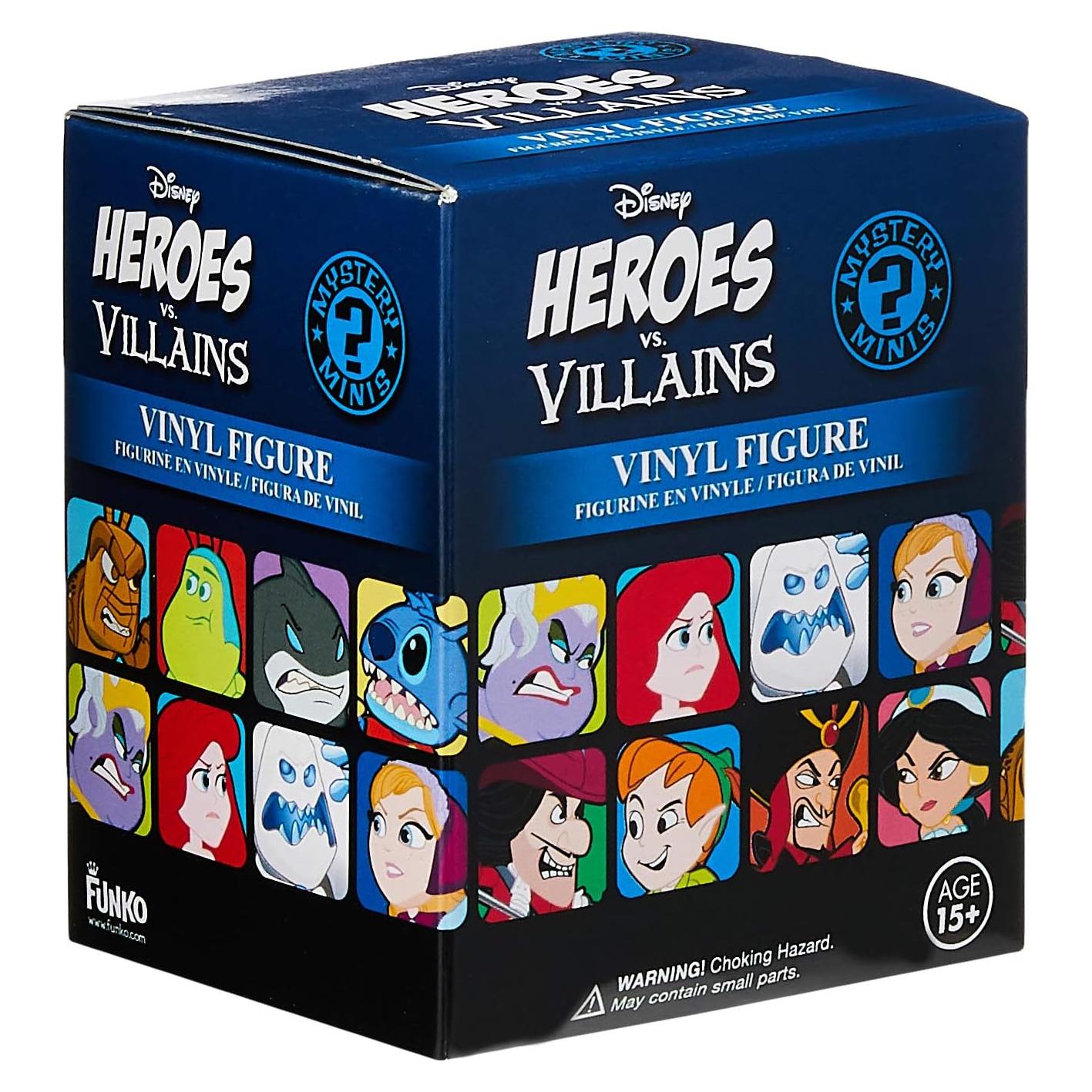 Figuras Disney Héroes vs Villanos Funko Mystery Mini 6,35 cm