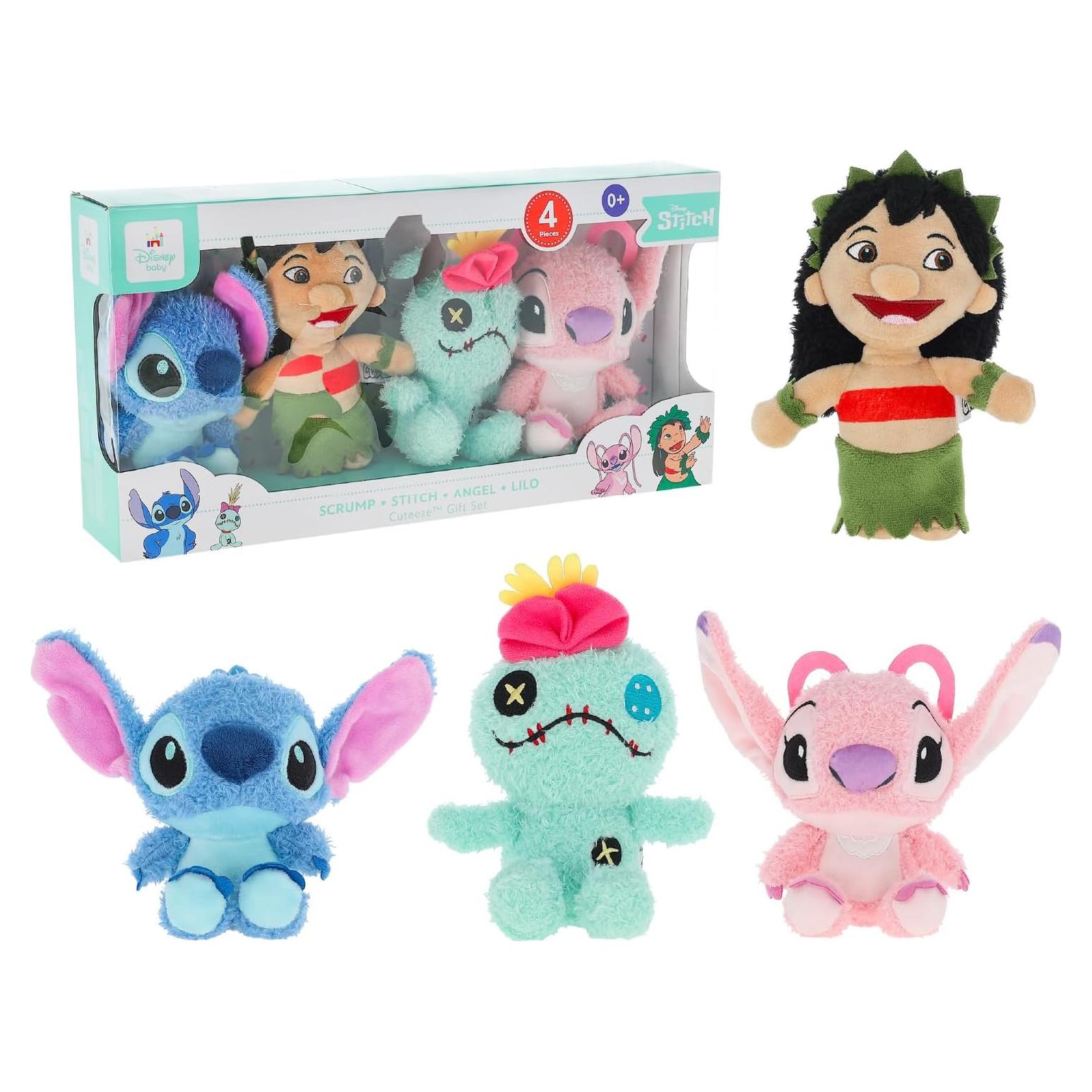 Set de Peluches Lilo & Stitch 4 Piezas Kids Preferred