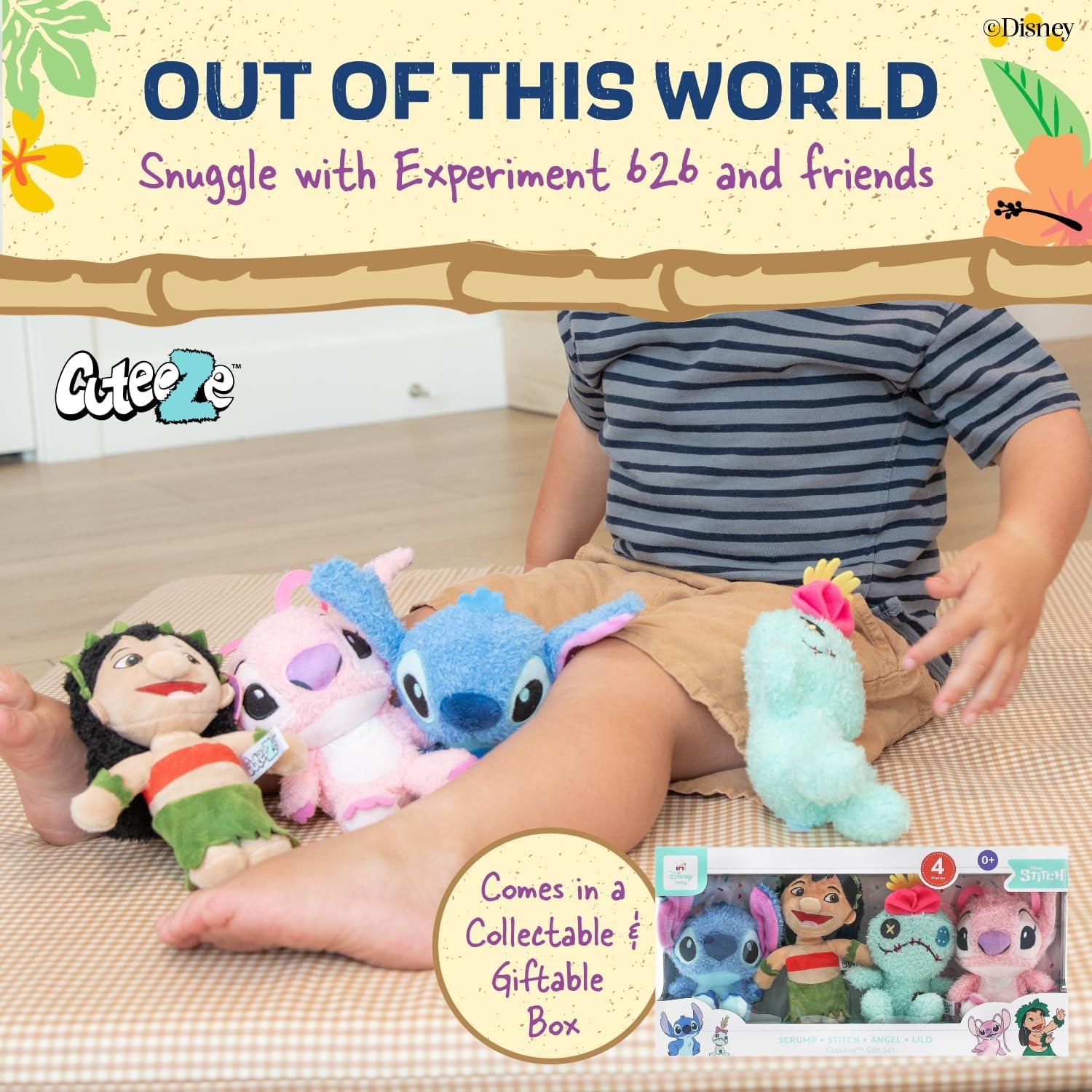 Set de Peluches Lilo & Stitch 4 Piezas Kids Preferred