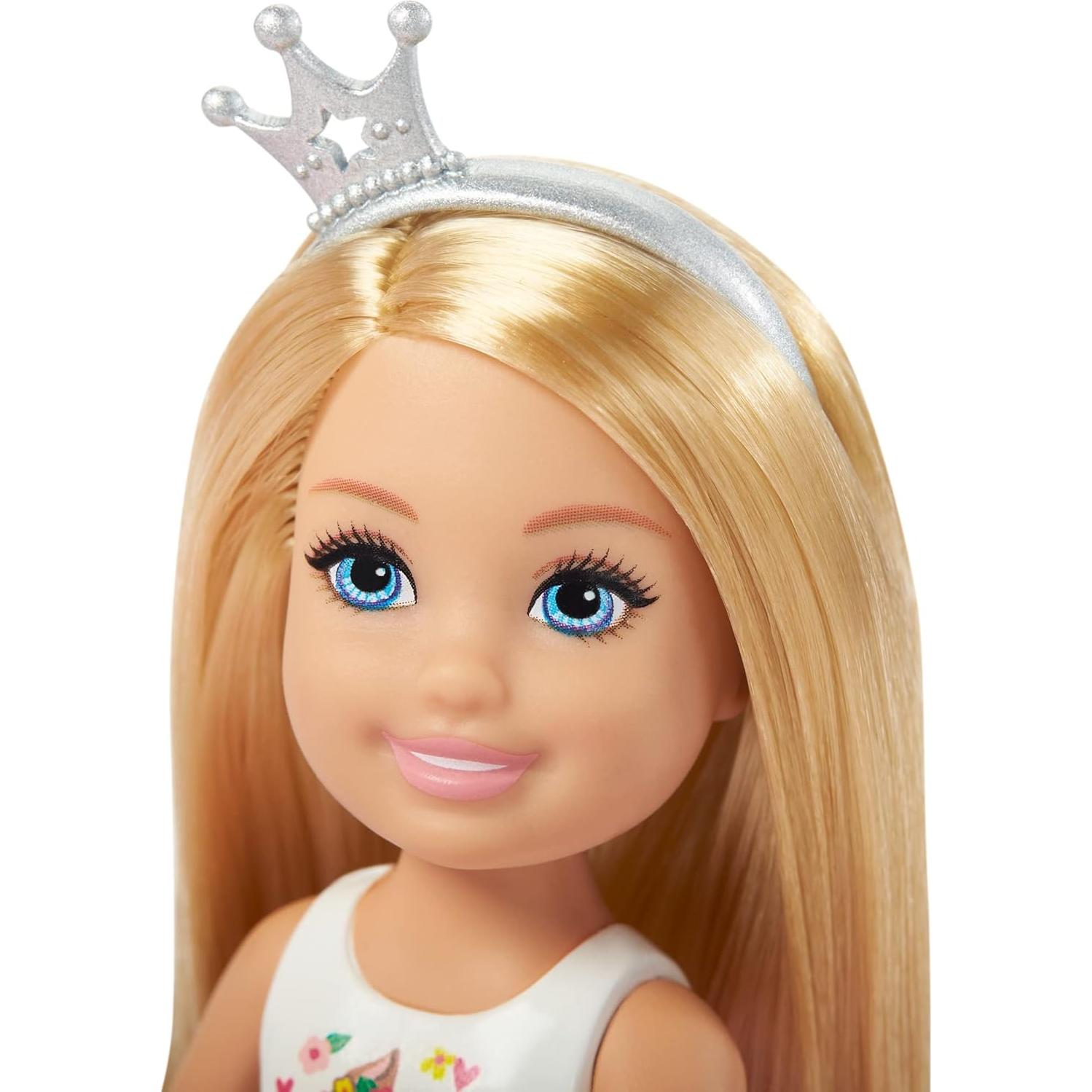 Castillo de Mascotas Chelsea Barbie con 4 Mascotas y Accesorios