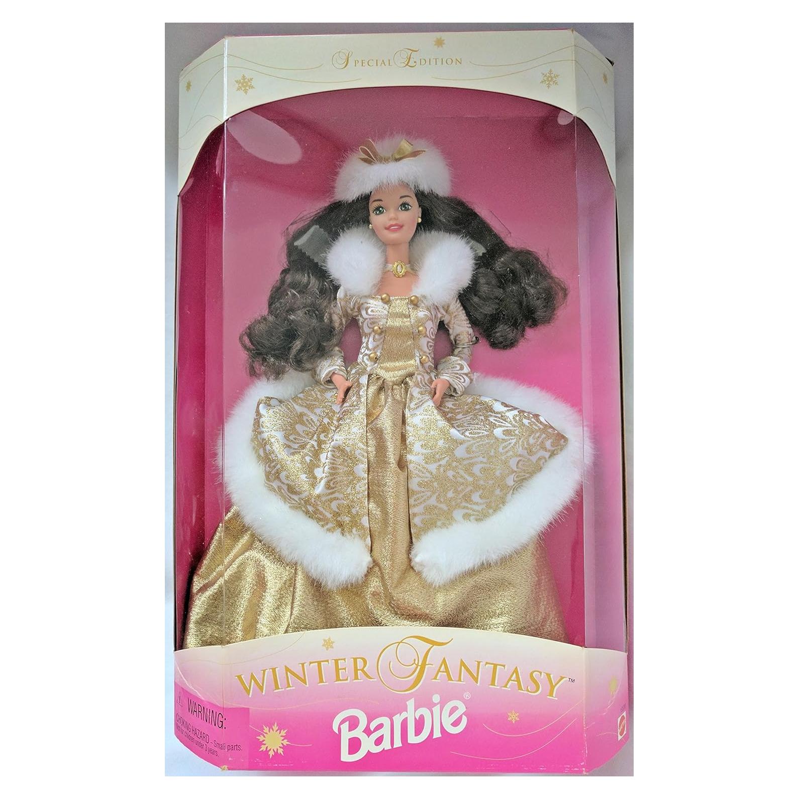 Muñeca Barbie Fantasía Invernal 1995 Edición Especial