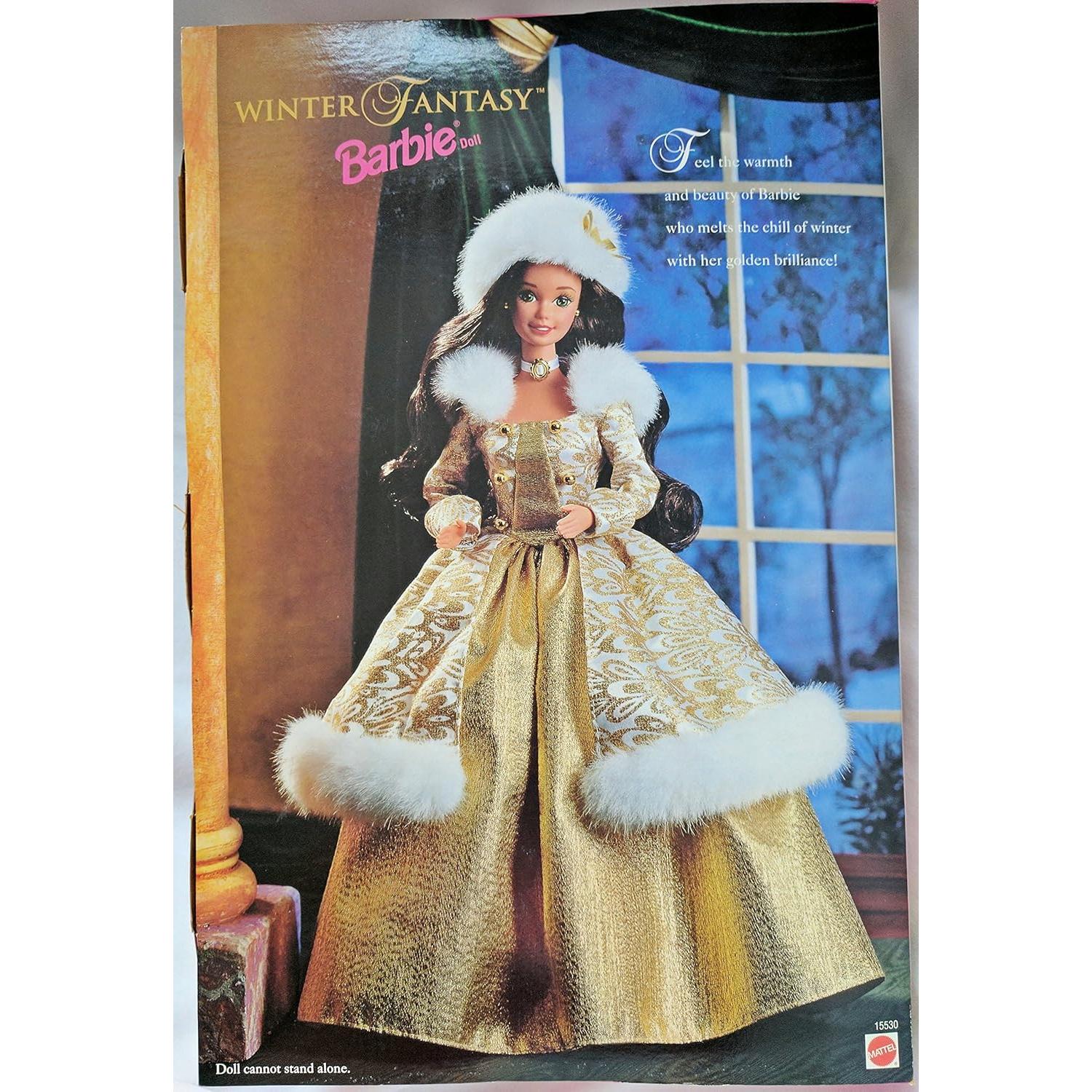 Muñeca Barbie Fantasía Invernal 1995 Edición Especial